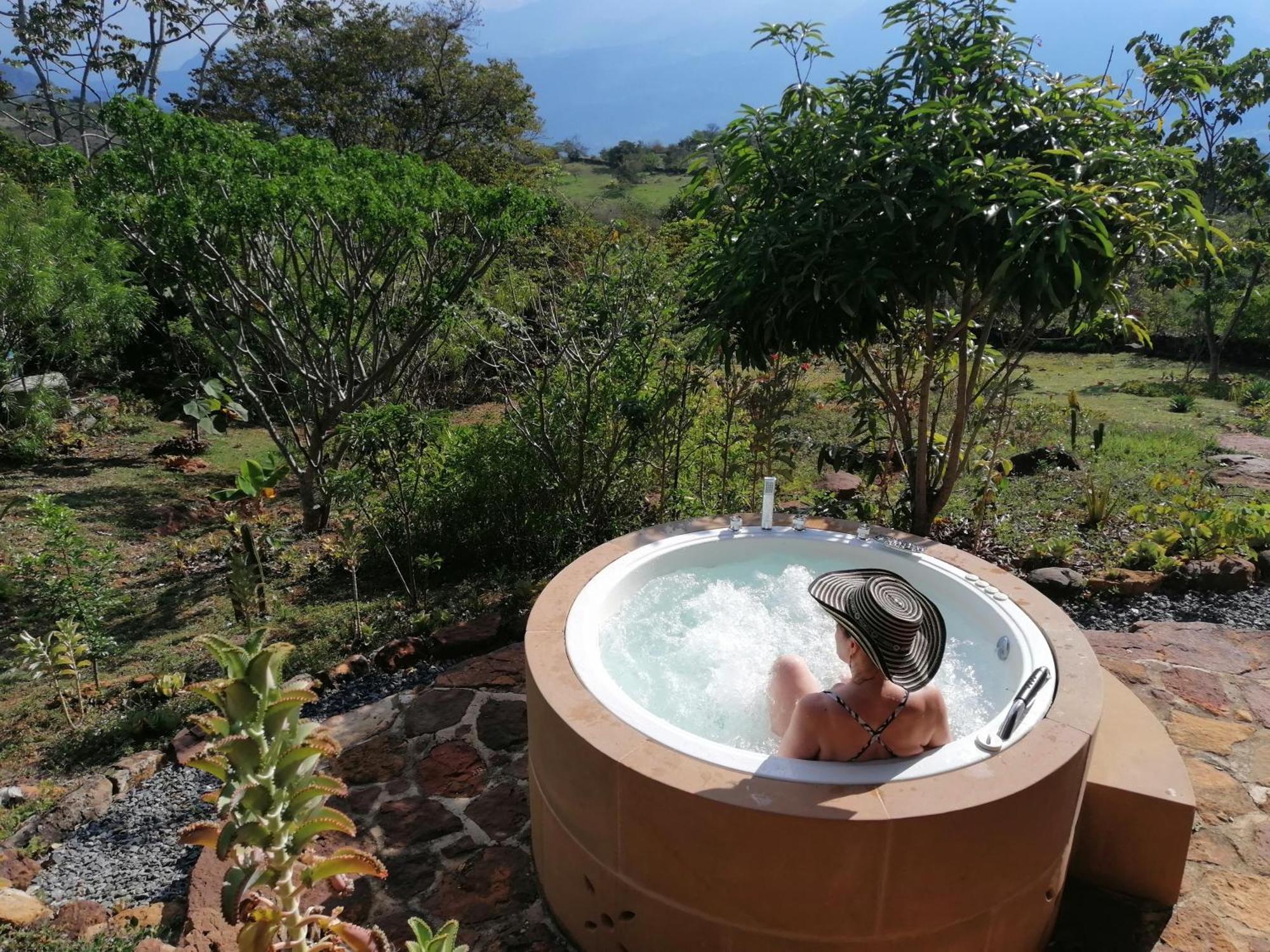 El Paraiso Posada Finca San Vicente Barichara Exteriér fotografie
