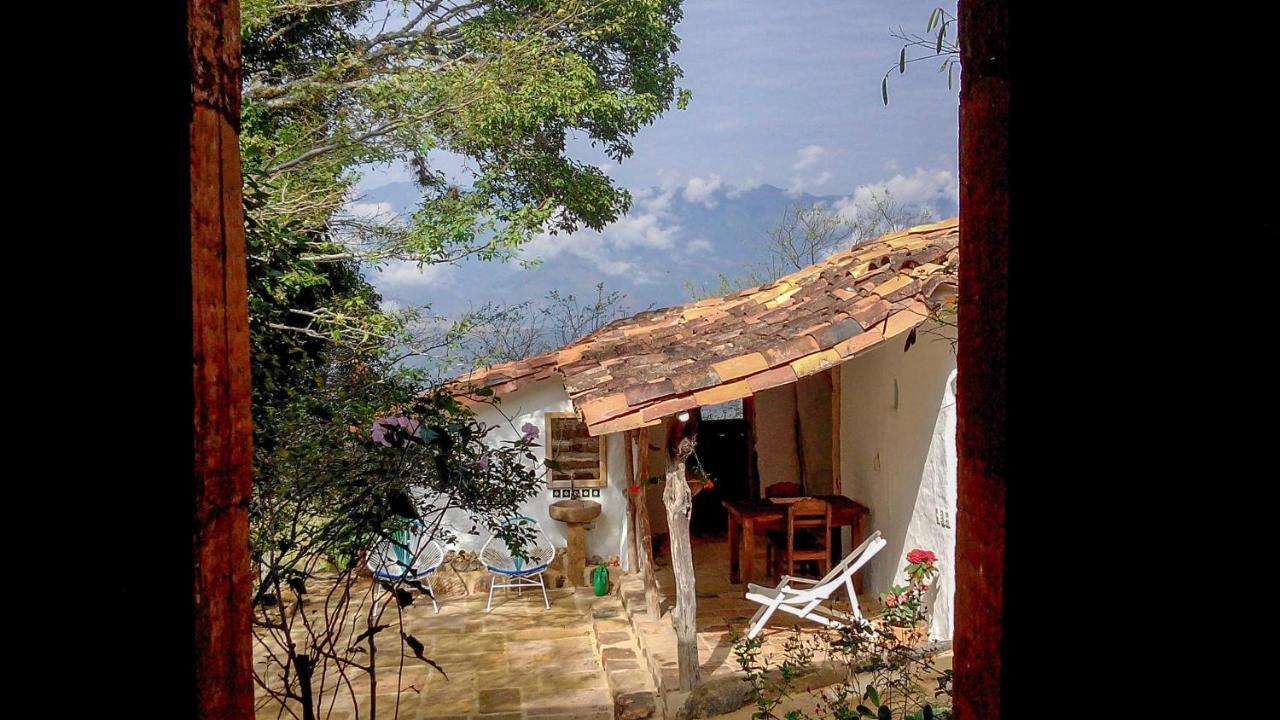 El Paraiso Posada Finca San Vicente Barichara Exteriér fotografie